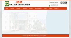 Desktop Screenshot of jbmcoe.com